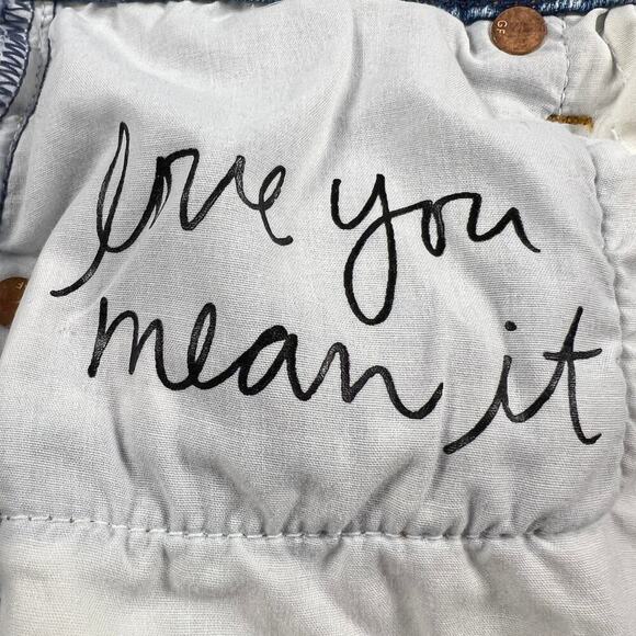 Revolve GRLFRND Karolina High Rise Straight Crop Raw Hem Jeans Size 24 - Picture 9 of 13